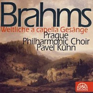 BRAHMS: WELTLICHE A CAPELLA GESANCE/CD(PAVEL KUHN)
