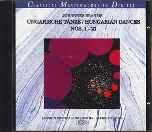 BRAHMS JOHANNES: UNGARISCHE TANZE/HUNGARIAN DANCES NOS 1-21/CD(ALFRED SCHOLZ)