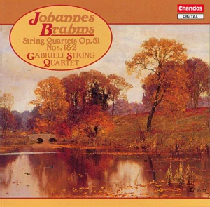 BRAHMS: STRING QUARTETS/CD(GABRIELI STRING QUARTET)