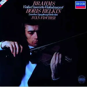 BRAHMS JOHANNES: VIOLIN CONCERTO/CD(BORIS BELKIN)