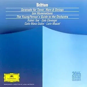 BRITTEN BENJAMIN: SERENADE FOR TENOR, HORN & STRINGS, YOUNG PERSON´S GUIDE TO THE ORCHESTRA/CD(LORIN MAAZEL)
