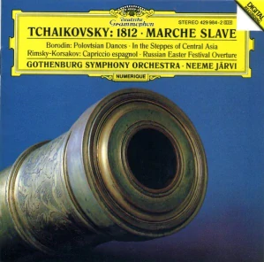 ČAJKOVSKIJ P.I.: 1812 MARCHE SLAVE/CD(NEEME JARVI)