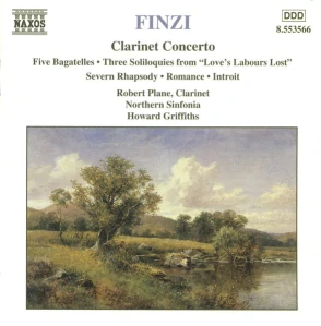 FINZI GERALD: CLARINET CONCERTO/CD