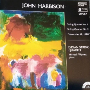HARBISON JOHN: STRING QUARTET/CD(LYDIAN STRIN QUARTET)