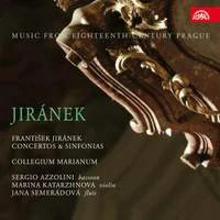 JIRÁNEK FRANTIŠEK: CONCERTOS & SINFONIAS/CD(COLLEGIUM MARIANUM)