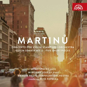 MARTINŮ BOHUSLAV: CONCERTO FOR VIOLIN/CD(PETR POPELKA)