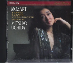 MOZART: 2 SONATAS/CD(MITSUKO UCHIDA)