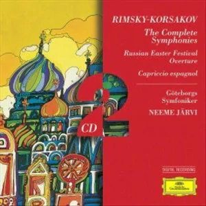 RIMSKY-KORSAKOV: THE SYMPHONIES CAPRICCIO ESPAGNOL/2CD(NEEME JARVI)