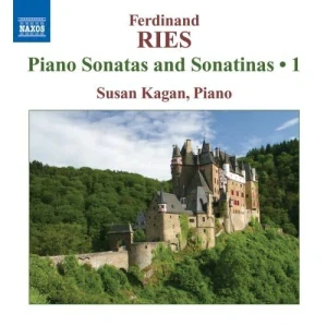 RIES FERDINAND: PIANO SONATAS AND SONATINAS/CD(SUSAN KAGAN)
