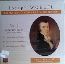 WOELFL JOSEPH: VOL 1-SONATES POUR PIANO FORTE/CD