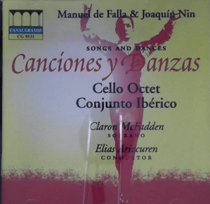 MANUEL DE FALLA & JOAQUÍN NIN: CANCIONES Y DANZAS/CD
