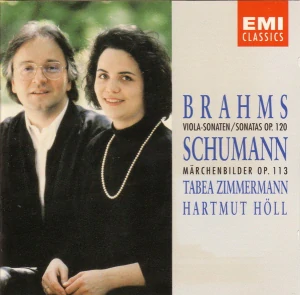 BRAHMS, SCHUMANN: WERKE FUR KLAVIER UND VIOLA/CD(ZIMMERMANN, HOLL)