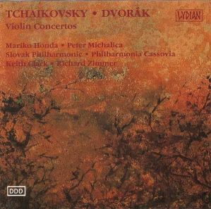 ČAJKOVSKIJ, DVORÁK: VIOLIN CONCERTOS/CD