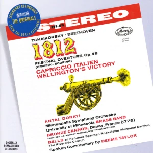 ČAJKOVSKIJ: 1812 OVERTURE/CD