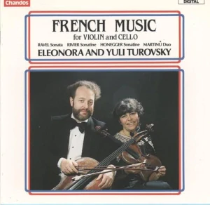 RAVEL, RIVIER, HONEGGER, MARTINŮ: FRENCH MUSIC FOR VIOLIN AND CELLO/CD