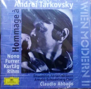 NONO, KURTÁG, FURRER, RIHM: HOMMAGE/CD(ANDREI TARKOVSKY)
