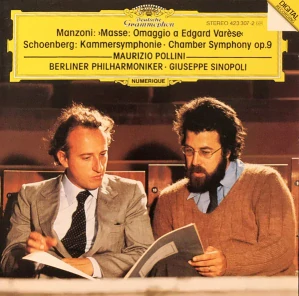 MANZONI, SCHOENBERG: MASSE/KAMMER SYMPHONIE OP. 9/CD