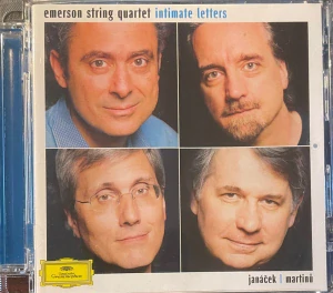 JANÁČEK, MARTINŮ: INTIMITE LETTERS/CD(EMERSON STRING QUARTET)