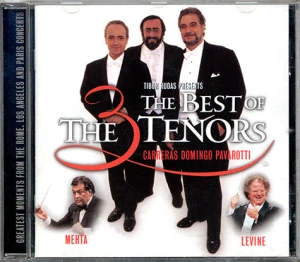 PAVAROTTI L., DOMINGO P., CARRERAS J.: THE BEST OF THE TENORS/CD(MEHTA, LEVINE)
