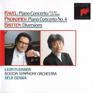 RAVEL, PROKOFIEV, BRITTEN: PIANO CONCERT/CD(FLEISHER, OZAWA)