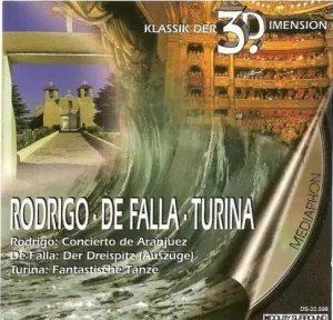 RODRIGO, DE FALLA, TURINA: CLASSIK DER 3, DIMENSION/CD