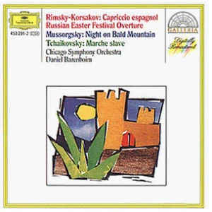 MUSSORGSKY, RIMSKY-KORSAKOV,ČAJKOVSKIJ: NIGHT ON BALD MOUNTAIN/CD(DANIEL BARENBOIM)
