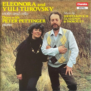 SHOSTAKOVICH, GLAZUNOV, PROKOFIEV: VIOLIN AND CELLO/CD