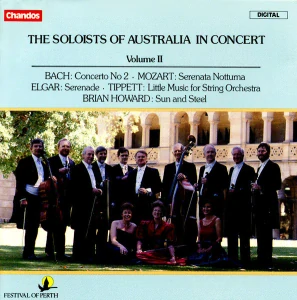 BACH, MOZART, TIPPETT, HOWARD, ELGAR: THE SOLOISTS OF AUSTRALIA/CD