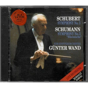 SCHUBERT, SCHUMANN: NDR-SINFONIEORCHESTER/CD(GUNTER WAND)