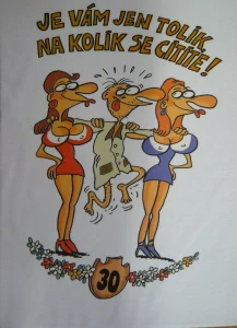 TRIČKO: 30 - VÝROČÍ/L/PÁNSKÉ(200)
