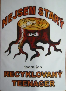 TRIČKO: NEJSEM STARÝ/XXL/UNIVERZÁLNÍ(522)