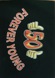 TRIČKO: 50 - FOREVER YOUNG/XL/PÁNSKÉ(1357)