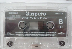ŠLAPETO: AHA! TO JE TA PRAHA?!/MC(BEZ BOOKLETU)