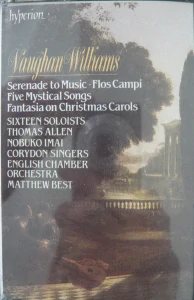 VAUGHAN WILLIAMS: SERENADE TO MUSIC/MC