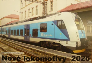 NOVÉ LOKOMOTIVY 2026 (nástěnný kalendář)
