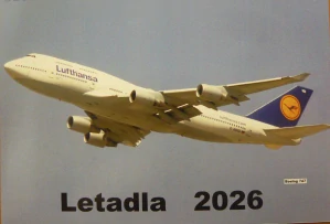LETADLA 2026 (nástěnný kalendář)