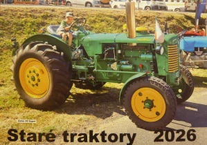 STARÉ TRAKTORY 2026 (nástěnný kalendář)