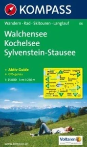 WALCHENSEE KOCHELSEE SYLVENSTEIN-STAUSEE/06 KOMPASS
