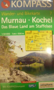 MURNAU - KOCHEL DAS BLAUE LAND AM STAFFELSEE/7 KOMPASS