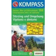 STERZING UND UMGEBUNG VIPITENO E DINTORNI/058 KOMPASS