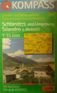 SCHLANDERS UND UMGEBUNG SILANDRO E DINTORNI/069 KOMPASS