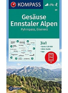 GESAUSE ENNSTALER ALPEN/69 KOMPASS