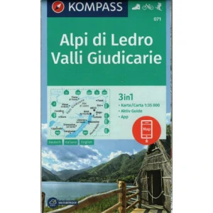 ALPI DI LEDRO VALLI GIUDICARIE/071 KOMPASS