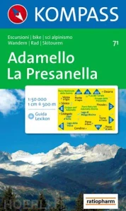 ADAMELLO LA PRESANELLA/71 KOMPASS