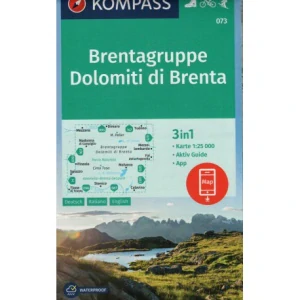 BRENTAGROUPPE DOLOMITI DI BRENTA/073 KOMPASS