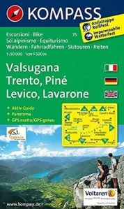 VALSUGANA TRENTO, PINÉ LEVICO, LAVARONE/75 KOMPASS