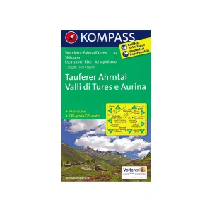 TAUFERER AHRNTAL VALLI DI TURES E AURINA/82 KOMPASS