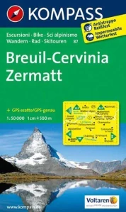 BREUIL-CERVINIA ZERMATT/87 KOMPASS