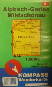 ALPBACH-GERLOS WILDSCHONAU/81 KOMPASS