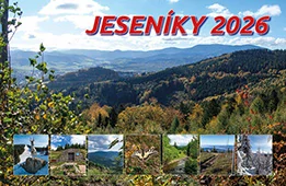 JESENÍKY 2026 - stolní kalendář